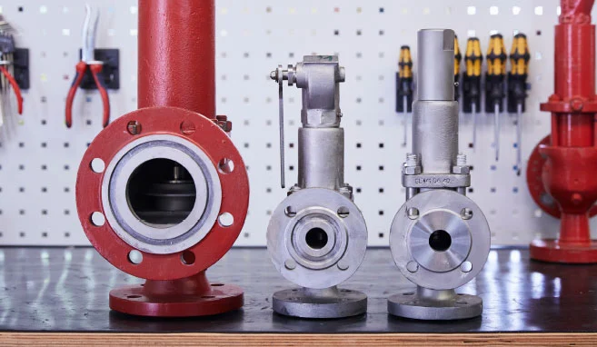 Plant components waiting to be processed 